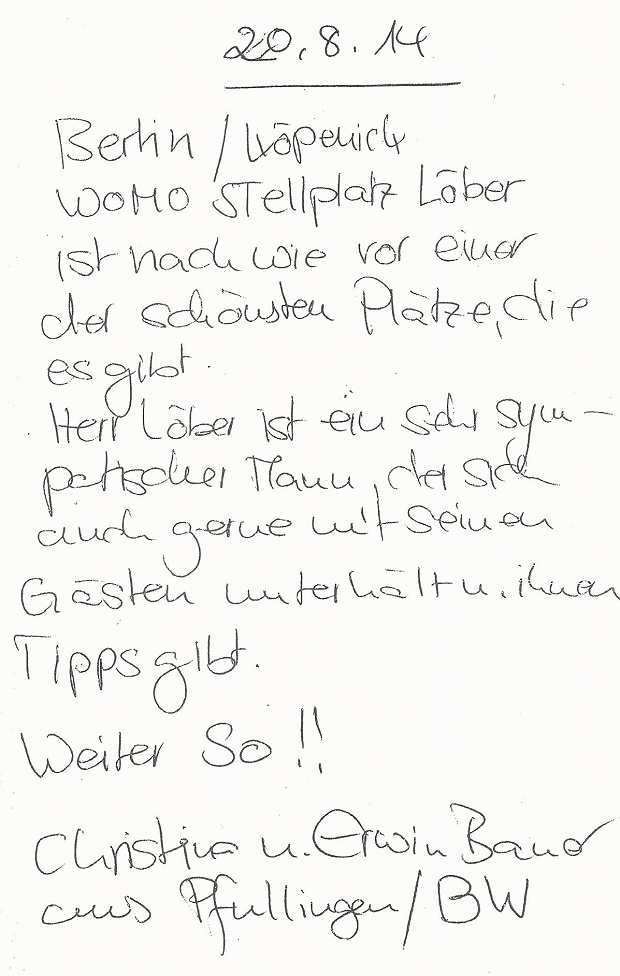 Gästebuch