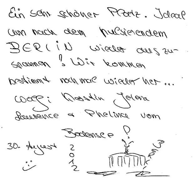 Gästebuch